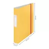 Leitz 180° Active Cosy Raccoglitore 60mm, A4, polyfoam, giallo, 350 fogli, 80 g/m², 6,5 cm