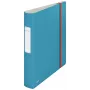 Leitz 180° Active Cosy raccoglitore 60mm, A4, poliuretano, blu, 350 fogli, 80 g/m², 6,5 cm