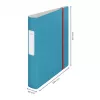 Leitz 180° Active Cosy raccoglitore 60mm, A4, poliuretano, blu, 350 fogli, 80 g/m², 6,5 cm