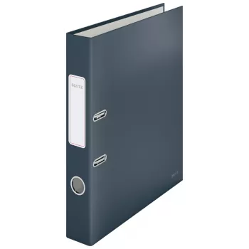 Leitz 180° Cosy raccoglitore ad anelli Soft Touch 50 mm, A4, cartone, nero, superficie strutturata, 350 fogli, 80 g/m²