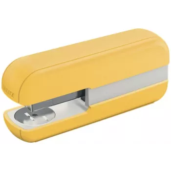 Leitz Cosy cucitrice 30 fogli, 30 fogli, giallo, punto standard, 24/6, metallo, plastica, 80 g/m²