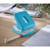 Leitz Cosy perforatrice 2 fori 30 fogli, 30 fogli, blu, plastica, 8 cm, 5,5 mm, A4
