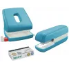 Leitz Cosy perforatrice 2 fori 30 fogli, 30 fogli, blu, plastica, 8 cm, 5,5 mm, A4