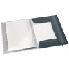 Leitz Cosy Mobile Display Book Plus, grigio, polipropilene (PP), 20 tasche, verticale, A4, 231 mm