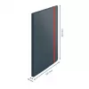 Leitz Cosy Mobile Display Book Plus, grigio, polipropilene (PP), 20 tasche, verticale, A4, 231 mm