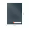 Leitz Cosy Privacy Folder, cartella portadocumenti classica, A4, polipropilene (PP), nero, opaco, verticale