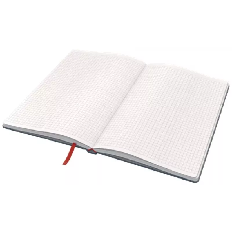Leitz Cosy quaderno Soft Touch a quadretti con copertina rigida, monocromatico, nero, A5, 80 fogli, opaco, 100 g/m²
