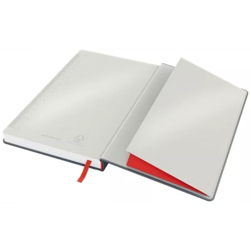 Leitz Cosy quaderno Soft Touch a quadretti con copertina rigida, monocromatico, nero, A5, 80 fogli, opaco, 100 g/m²