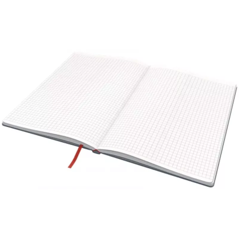 Leitz Cosy quaderno Soft Touch a quadretti con copertina rigida, monocromatico, nero, B5, 80 fogli, opaco, 100 g/m²