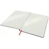 Leitz Cosy quaderno Soft Touch a quadretti con copertina rigida, monocromatico, nero, B5, 80 fogli, opaco, 100 g/m²