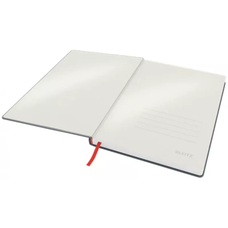 Leitz Cosy quaderno Soft Touch a quadretti con copertina rigida, monocromatico, nero, B5, 80 fogli, opaco, 100 g/m²