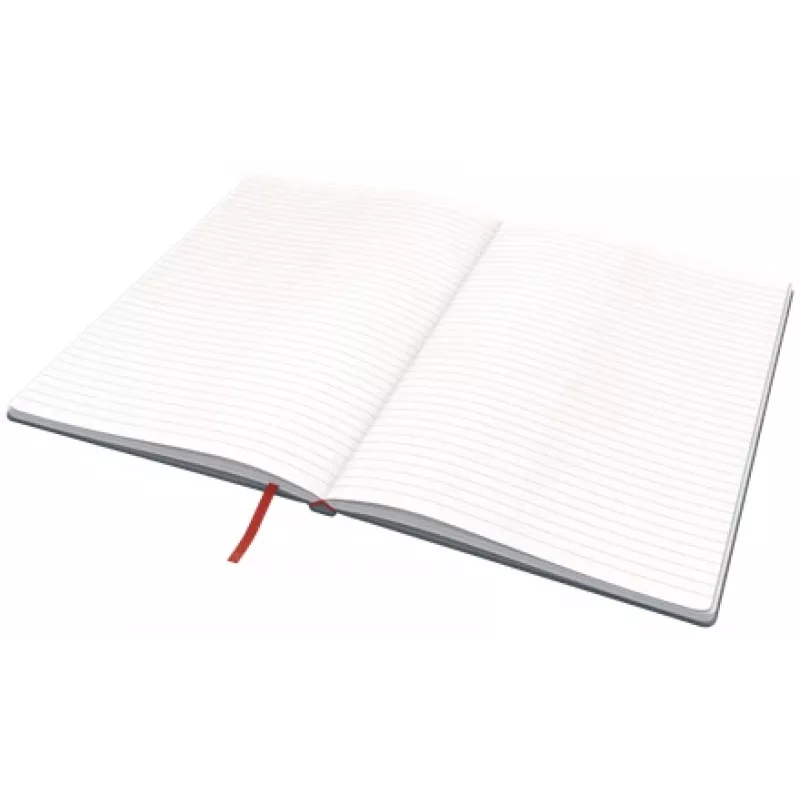 Leitz Cosy quaderno Soft Touch a righe con copertina rigida, monocromatico, nero, B5, 80 fogli, opaco, 100 g/m²