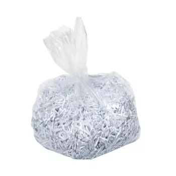 Leitz IQ Autofeed sacchetti in plastica per distruggidocumenti confezione da 20, sacchetti, 175 L, trasparente, 300 mm, 1 mm, 500 mm