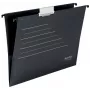 Leitz Alpha® Recycle cartella con gancio in cartone, A4, nero, cartone, 80 g/m², 150 fogli, 348 mm