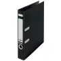 Leitz 180° raccoglitore a leva Recycle, A4, cartone, nero, 350 fogli, 80 g/m², 320 mm