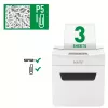 Leitz IQ Protect Premium distruggidocumenti 3M P5, taglio micro, 2 x 15 mm, 10 L, 125 fogli, 55 dB, touch