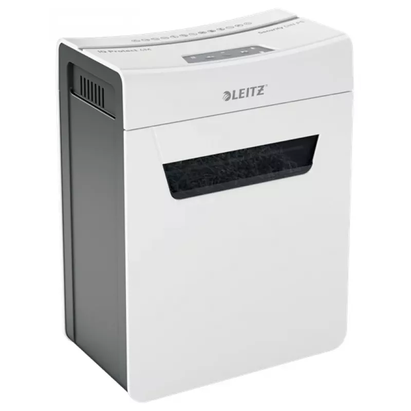 Leitz IQ Protect Premium distruggidocumenti 4M P5, taglio micro, 2 x 15 mm, 14 L, 150 fogli, 55 dB, touch