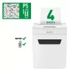Leitz IQ Protect Premium distruggidocumenti 4M P5, taglio micro, 2 x 15 mm, 14 L, 150 fogli, 55 dB, touch