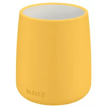 Leitz Cosy portapenne, giallo, ceramica, ragazzo/ragazza, 8,7 cm, 105 mm, 240 g