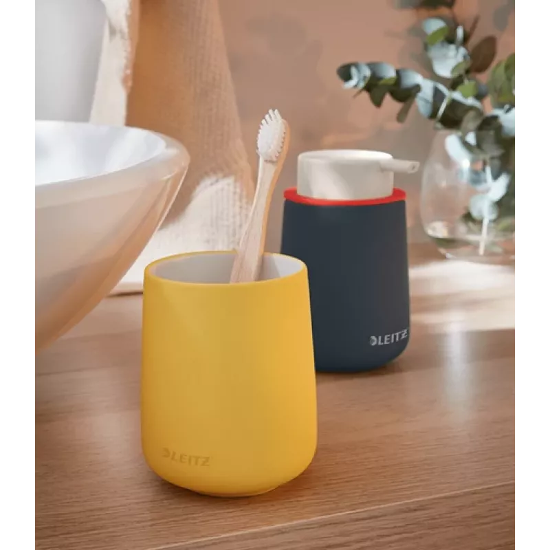 Leitz Cosy portapenne, giallo, ceramica, ragazzo/ragazza, 8,7 cm, 105 mm, 240 g