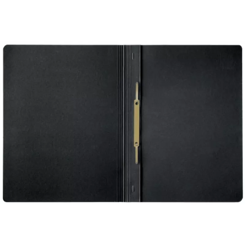 Leitz Recycle cartella piatta in cartone, raccoglitore classico, A4, cartone, nero, opaco, verticale