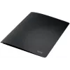 Leitz Recycle cartella piatta in cartone, raccoglitore classico, A4, cartone, nero, opaco, verticale