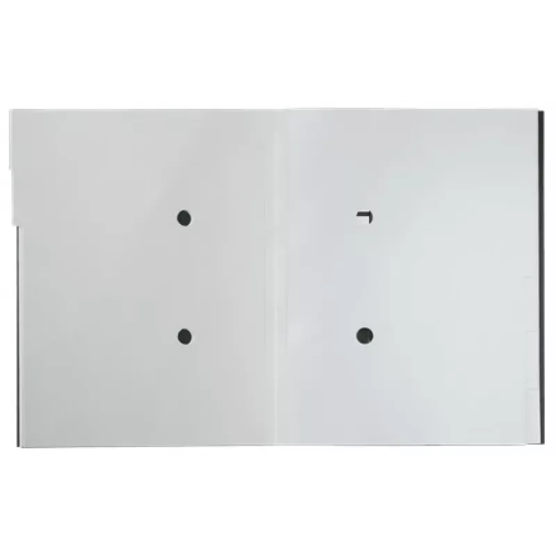 Leitz Recycle separatore per schede, cartella portadocumenti, A4, cartone, nero, opaco, elastico