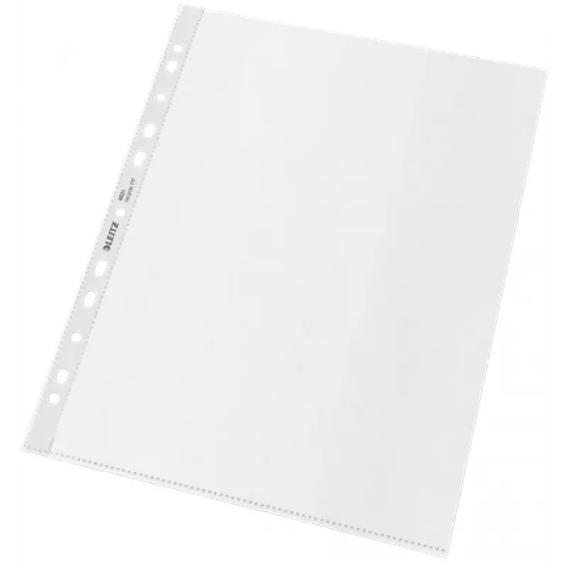 Leitz Recycle busta A4 Maxi, 210 x 297 mm (A4), trasparente, polipropilene (PP), opaco, verticale, 0,1 mm