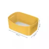 Leitz MyBox Cosy vassoio contenitore, vassoio contenitore, giallo, rettangolare, plastica, monocromatico, 246 mm