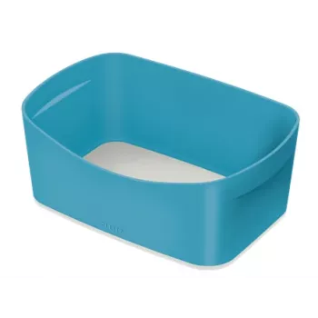 Leitz MyBox Cosy vassoio contenitore, scatola contenitore, blu, rettangolare, plastica, monocolore, interno