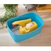Leitz MyBox Cosy vassoio contenitore, scatola contenitore, blu, rettangolare, plastica, monocolore, interno