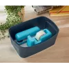 Leitz MyBox Cosy vassoio contenitore, scatola contenitore, grigio, rettangolare, plastica, monocolore, interno