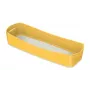 Leitz MyBox Cosy vassoio organizzatore lungo, contenitore, scatola contenitore, giallo, rettangolare, plastica, monocolore, 307 mm
