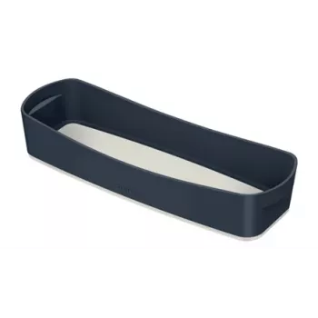 Leitz MyBox Cosy vassoio organizzatore lungo, contenitore, scatola contenitore, grigio, rettangolare, plastica, monocolore, interno