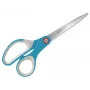 Leitz Cosy Titanium forbici da ufficio 205 mm, adulti, taglio dritto, singolo, blu, acciaio inox, forbici da ufficio