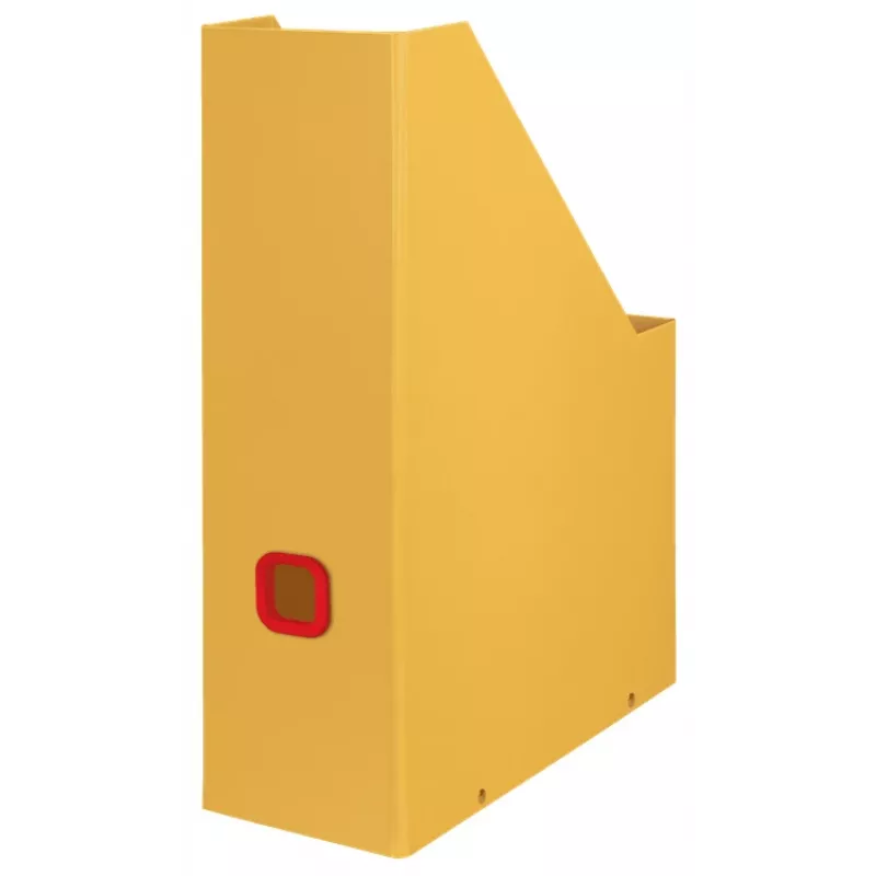 Leitz Click & Store Cosy raccoglitore per riviste, giallo, cartone, 103 mm, 253 mm, 330 mm