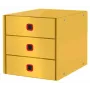 Leitz Click & Store Cosy cassettiera (3 cassetti), giallo, cartone, 286 mm, 358 mm, 282 mm