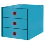 Leitz Click & Store Cosy cassettiera (3 cassetti), blu, cartone, 286 mm, 358 mm, 282 mm