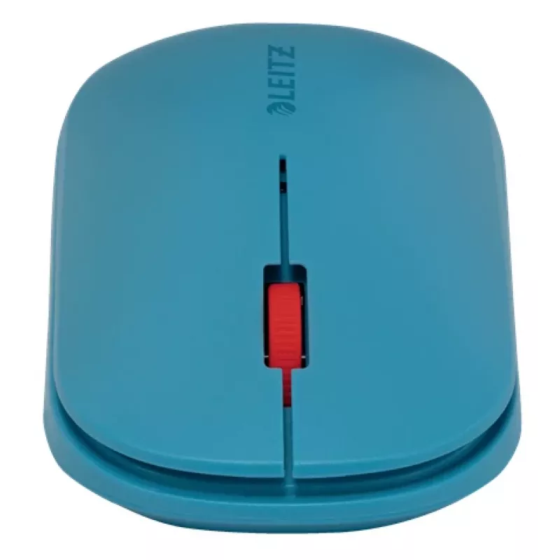Leitz Cosy mouse wireless, ambidestro, RF Wireless + Bluetooth, 4000 DPI, blu