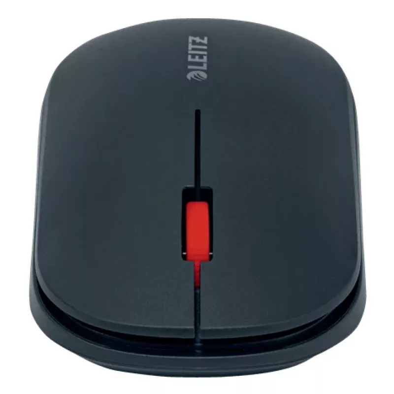 Leitz Cosy mouse wireless, ambidestro, RF Wireless + Bluetooth, 4000 DPI, grigio
