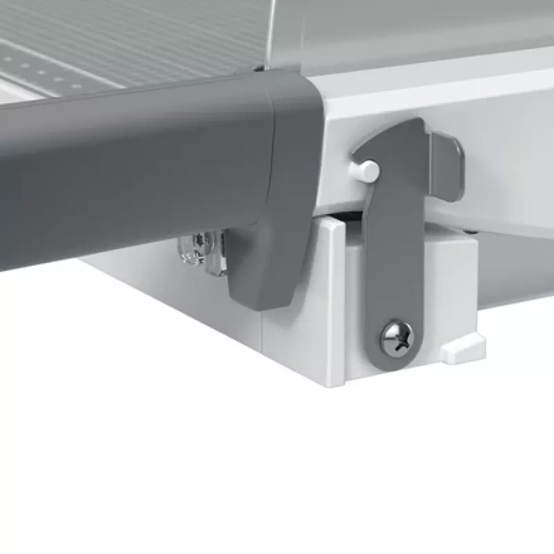 Leitz Precision Home taglierina per carta A4, 8 fogli, A4, 80 g/m², grigio, gomma, 298 mm