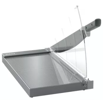 Leitz Precision Office Pro taglierina per carta A3, 25 fogli, acciaio inox, A3, 80 g/m², alluminio, vetro, acciaio inox, antracite