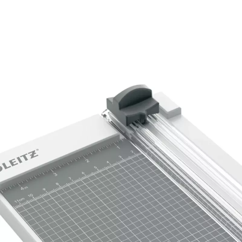 Leitz Precision Home taglierina per carta A4, 8 fogli, A4, 80 g/m², grigio, gomma, 153 mm