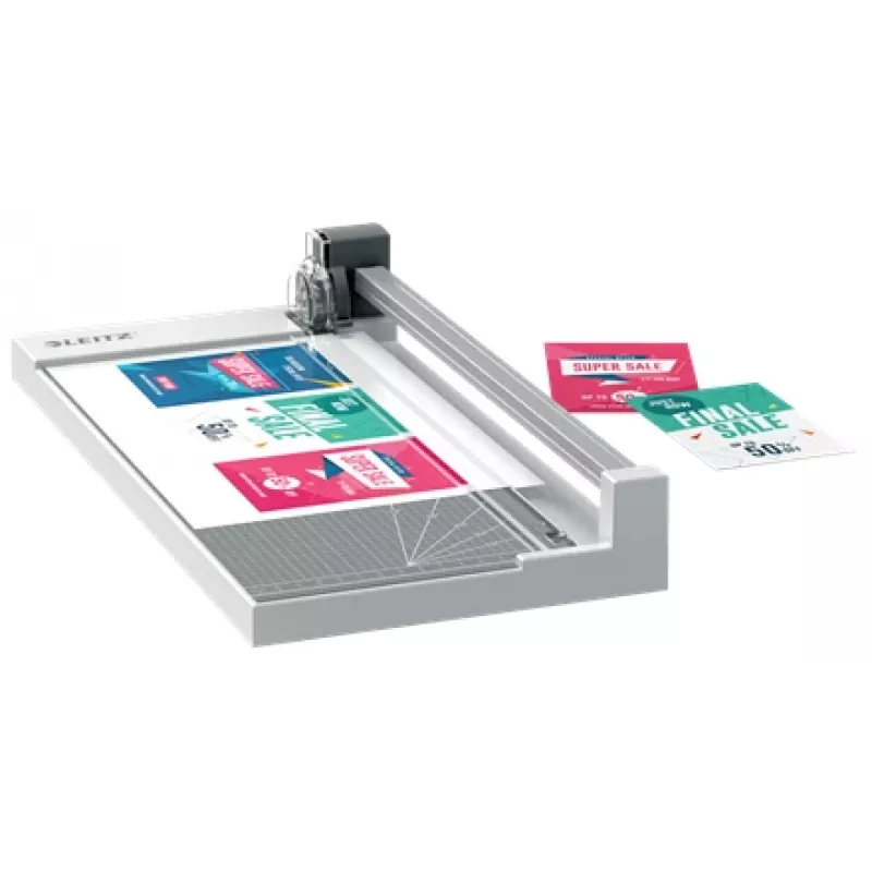 Leitz Precision Home Office taglierina per carta A4, 10 fogli, acciaio, A4, 80 g/m², plastica, antracite