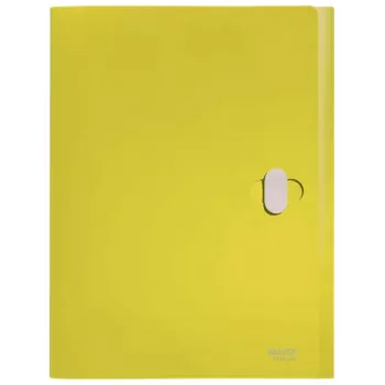 Leitz Recycle Box File, raccoglitore tradizionale, A4, polipropilene (PP), giallo, orizzontale/verticale, 250 fogli