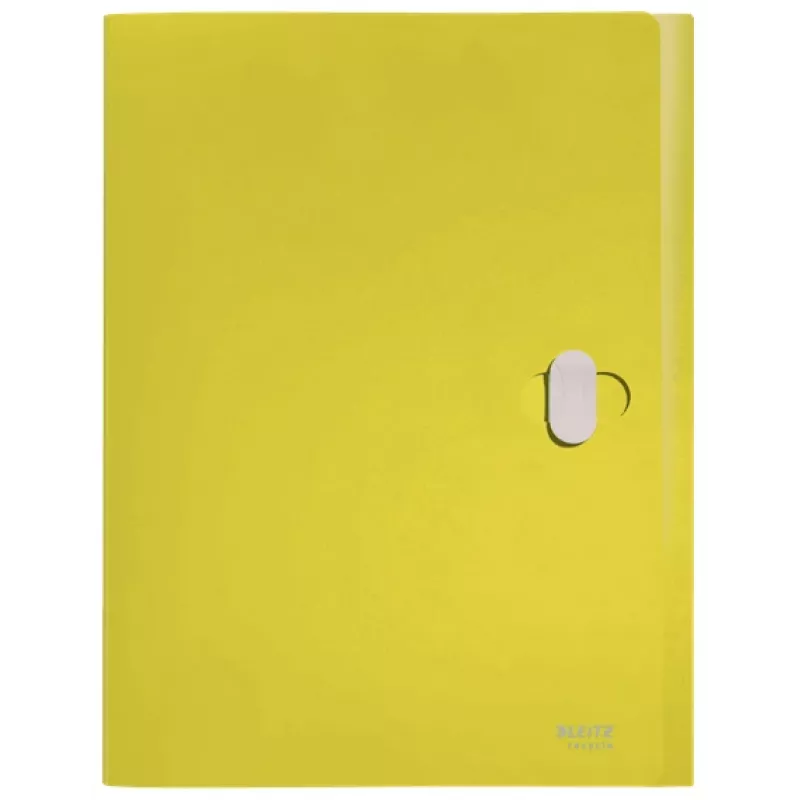 Leitz Recycle Box File, raccoglitore tradizionale, A4, polipropilene (PP), giallo, orizzontale/verticale, 250 fogli