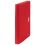 Leitz Recycle Box File, raccoglitore tradizionale, A4, polipropilene (PP), rosso, orizzontale/verticale, 250 fogli