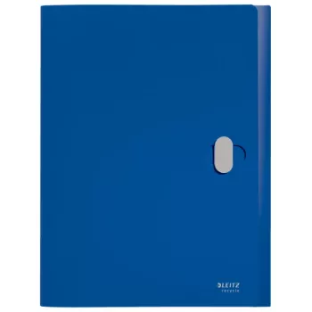 Leitz Recycle Box File, raccoglitore tradizionale, A4, polipropilene (PP), blu, orizzontale/verticale, 250 fogli