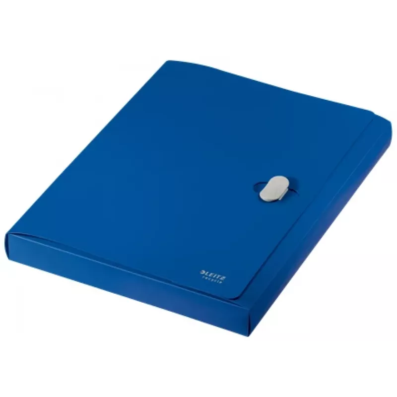 Leitz Recycle Box File, raccoglitore tradizionale, A4, polipropilene (PP), blu, orizzontale/verticale, 250 fogli