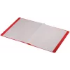 Leitz Recycle album con tasche, rosso, polipropilene (PP), 40 tasche, 80 fogli, orizzontale/verticale, A4